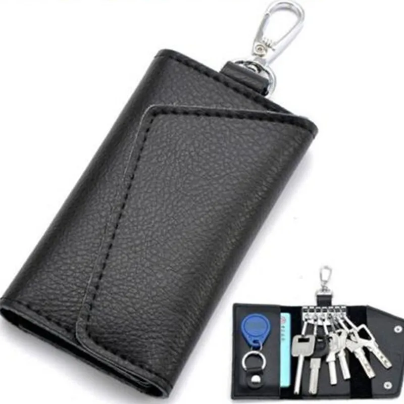 Fashion Men Women Key Holder Organizer Pouch Cow Split Car Key Wallet Housekeeper Key Case Card Bag Genuine Leather Keychain
Fashion Men Women Key Holder Organizer Pouch Cow Split Car Key Wallet Housekeeper Key Case Card Bag Genuine Leather Keychain