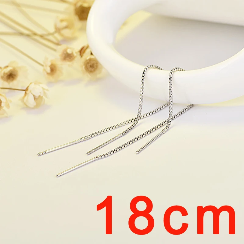 10pcs New Minimalist Silver Color Chain Long Tassel Drop Earring For Women Statement Dangle Earrings Personality Ear Line
10pcs New Minimalist Silver Color Chain Long Tassel Drop Earring For Women Statement Dangle Earrings Personality Ear Line