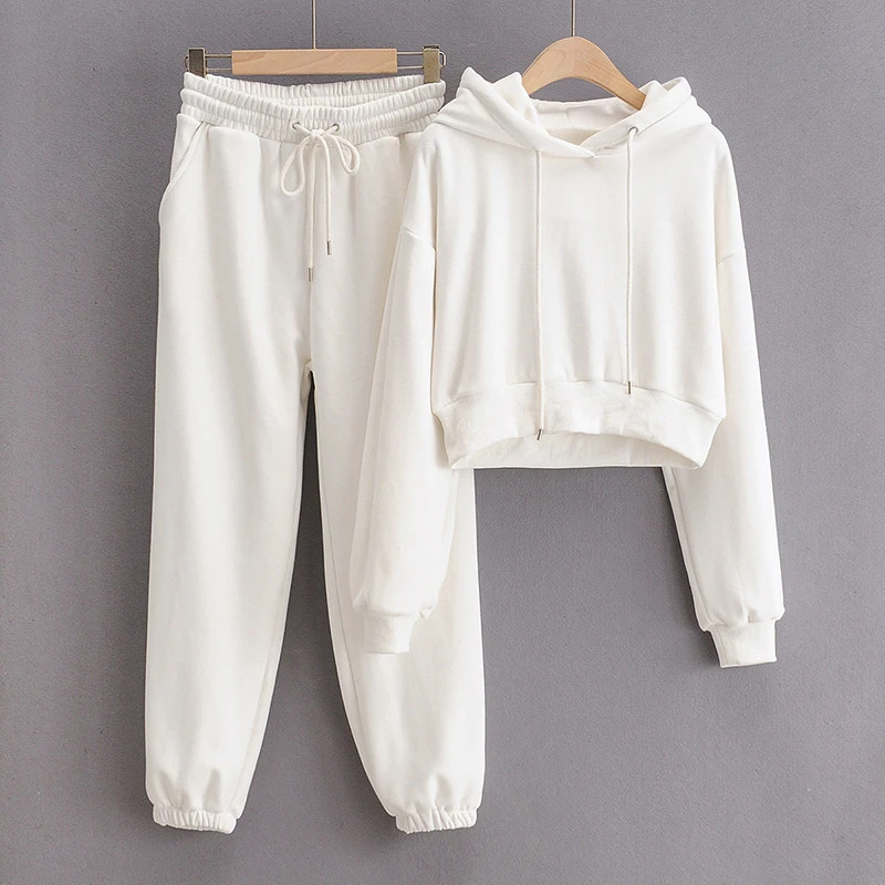 Autumn New Trend Fleece Hooded Sweater + Hemp Rope Elastic Waist Drawstring Casual Pants Fashion Set
Autumn New Trend Fleece Hooded Sweater + Hemp Rope Elastic Waist Drawstring Casual Pants Fashion Set