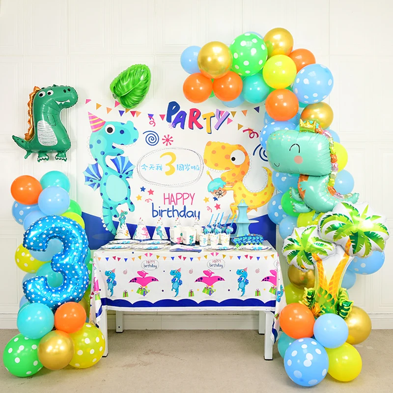 Boy Birthday Party Supplies Dinosaur Balloon Arch Kit Number Balloon Garland Blue Balloons Roar Balloon Set Boy Birthday Globos
Boy Birthday Party Supplies Dinosaur Balloon Arch Kit Number Balloon Garland Blue Balloons Roar Balloon Set Boy Birthday Globos