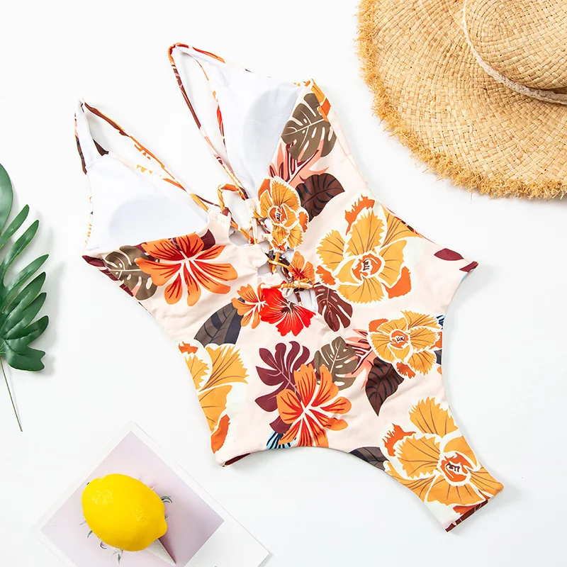 2021 Sexy One Piece Swimsuit Female Floral Women Swimwear Push Up Bathing Suits Bodysuits Beach wear neck
2021 Sexy One Piece Swimsuit Female Floral Women Swimwear Push Up Bathing Suits Bodysuits Beach wear neck