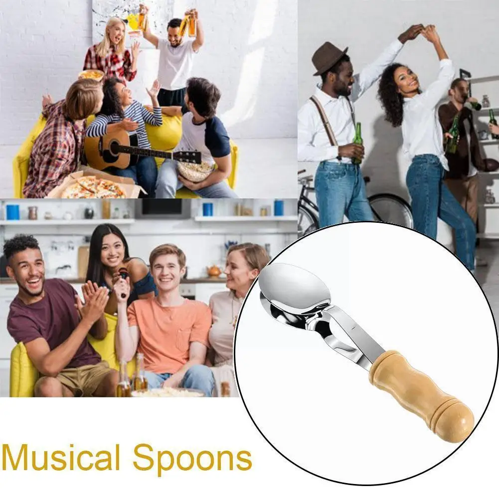Wooden Handle Music Spoon Spoon Spoon Castanets Musical Spoons Spoon Musical Instrument Spoon Instrument Musical C6m7
Wooden Handle Music Spoon Spoon Spoon Castanets Musical Spoons Spoon Musical Instrument Spoon Instrument Musical C6m7