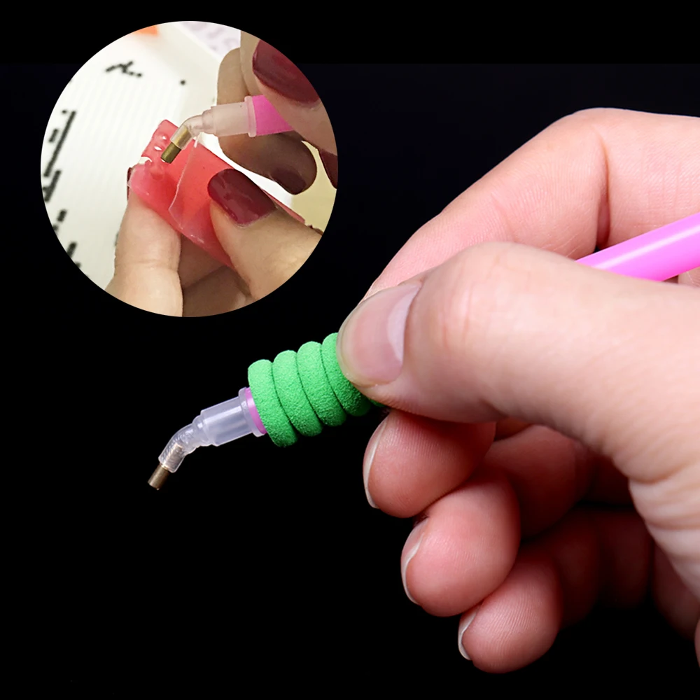 Professional Elbow Point Drill Pen 5D Diamond Painting Accessories Cross Stitch Embroidery Pen Diamond Embroidery Pen DIY
Professional Elbow Point Drill Pen 5D Diamond Painting Accessories Cross Stitch Embroidery Pen Diamond Embroidery Pen DIY