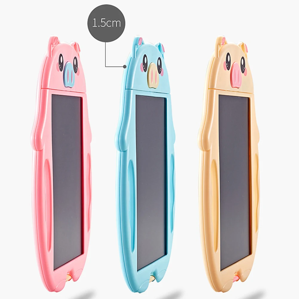 Cartoon Pig 9inch LCD Doodle Drawing Graffiti Board with Pen Notepad Educational Kids Writing Board Gifts Primary math tool
Cartoon Pig 9inch LCD Doodle Drawing Graffiti Board with Pen Notepad Educational Kids Writing Board Gifts Primary math tool