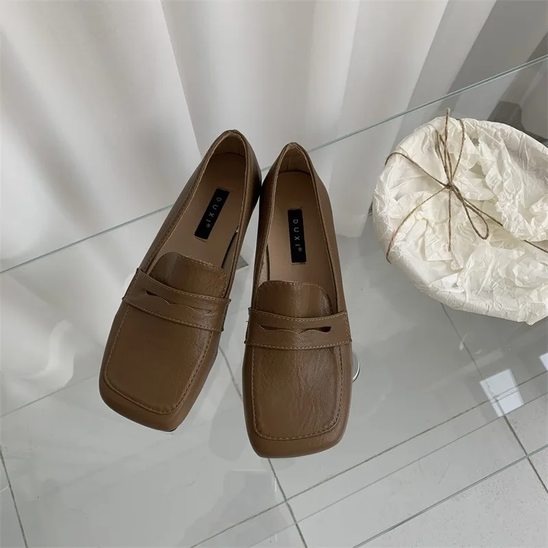 Casual Woman Shoe Square Toe Female Footwear Loafers With Fur Slip-on Oxfords British Style New Summer Dress Slip On Leather Pre
Casual Woman Shoe Square Toe Female Footwear Loafers With Fur Slip-on Oxfords British Style New Summer Dress Slip On Leather Pre