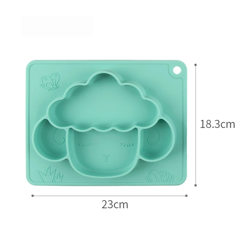 Infant Baby Silicone Plate Kids Bowl Plates Non-Slip Sheep Feeding Divided Bowl Dish Toddler Girls Boys Dishes Kids Tableware
Infant Baby Silicone Plate Kids Bowl Plates Non-Slip Sheep Feeding Divided Bowl Dish Toddler Girls Boys Dishes Kids Tableware