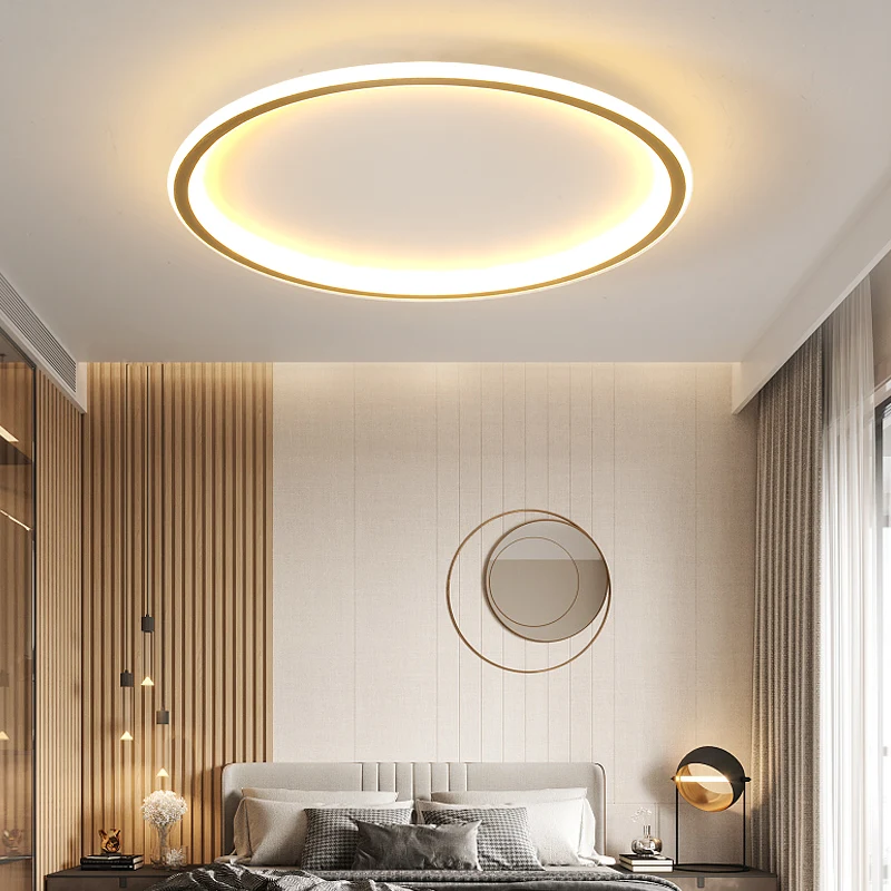 A Modern Led Ceiling Lights ultra-thin Gold White Round Ceiling Lamp For Living room Bedroom Kitchen Light Corridor Plafonnier
A Modern Led Ceiling Lights ultra-thin Gold White Round Ceiling Lamp For Living room Bedroom Kitchen Light Corridor Plafonnier