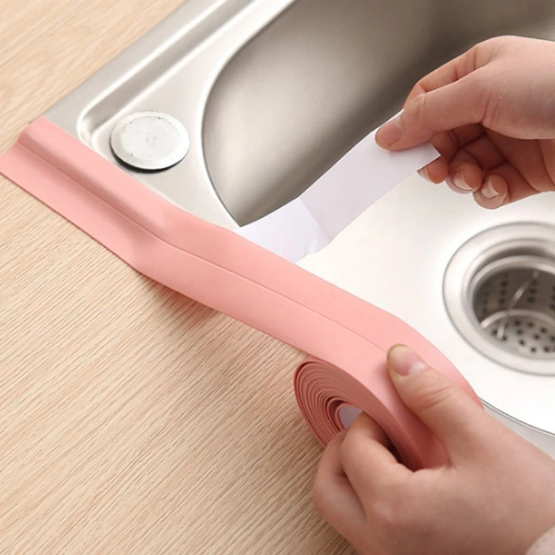 Bathroom Stickers Shower Sink Bath Sealing Strip Tape White PVC Self adhesive Waterproof Wall Sticker for Bathroom Kitchen 
Bathroom Stickers Shower Sink Bath Sealing Strip Tape White PVC Self adhesive Waterproof Wall Sticker for Bathroom Kitchen