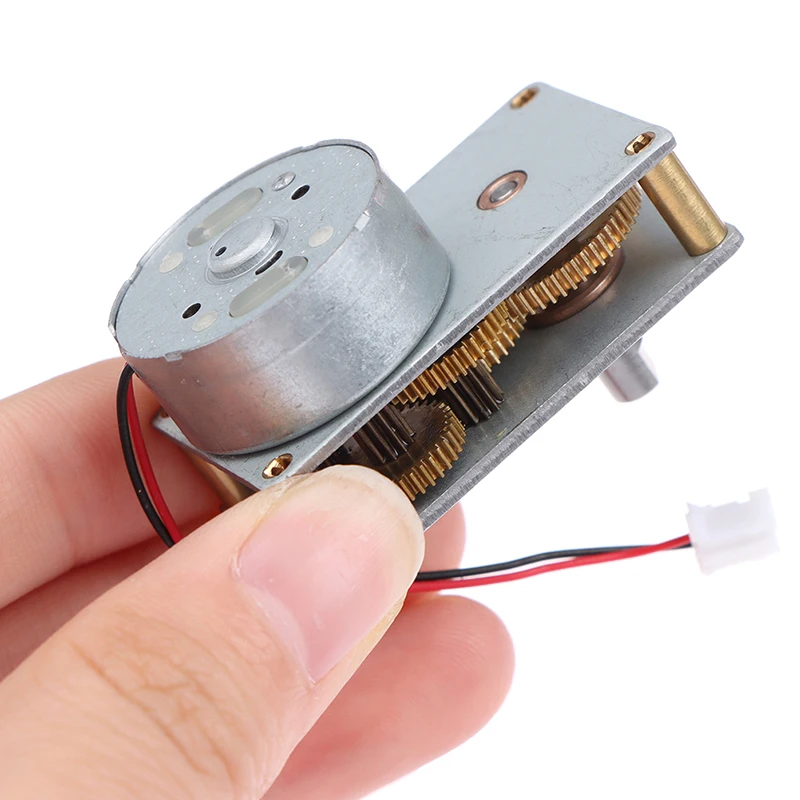ZB4124-300 Valve Flat Gearbox High Torque Gear Motor 6V Low Speed Noise Micro Motor Reductor New
ZB4124-300 Valve Flat Gearbox High Torque Gear Motor 6V Low Speed Noise Micro Motor Reductor New