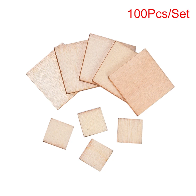 100pcs Unfinished Round Corner Square Wooden Cutouts Blank Wood Squares Wood Pieces For DIY Arts Craft 10/20mm 0.4/0.8 Inch
100pcs Unfinished Round Corner Square Wooden Cutouts Blank Wood Squares Wood Pieces For DIY Arts Craft 10/20mm 0.4/0.8 Inch