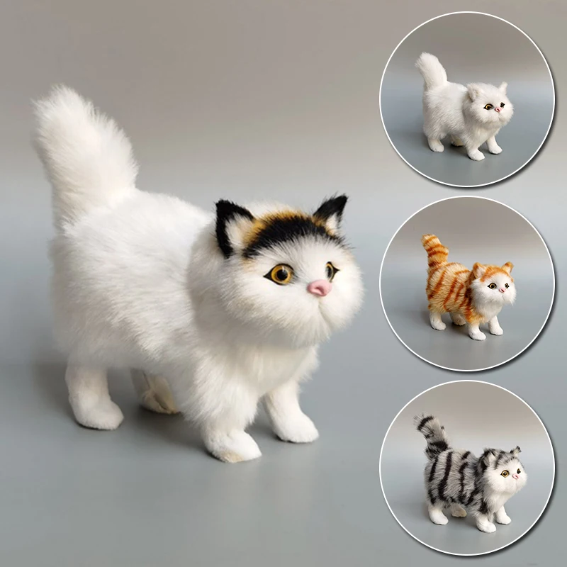 Simulation Realistic Animal Cat Cute Cat Kitten Plush Toy Cat Doll Model Home Car Decoration Ornaments Boys Girls Birthday Gifts 
Simulation Realistic Animal Cat Cute Cat Kitten Plush Toy Cat Doll Model Home Car Decoration Ornaments Boys Girls Birthday Gifts
