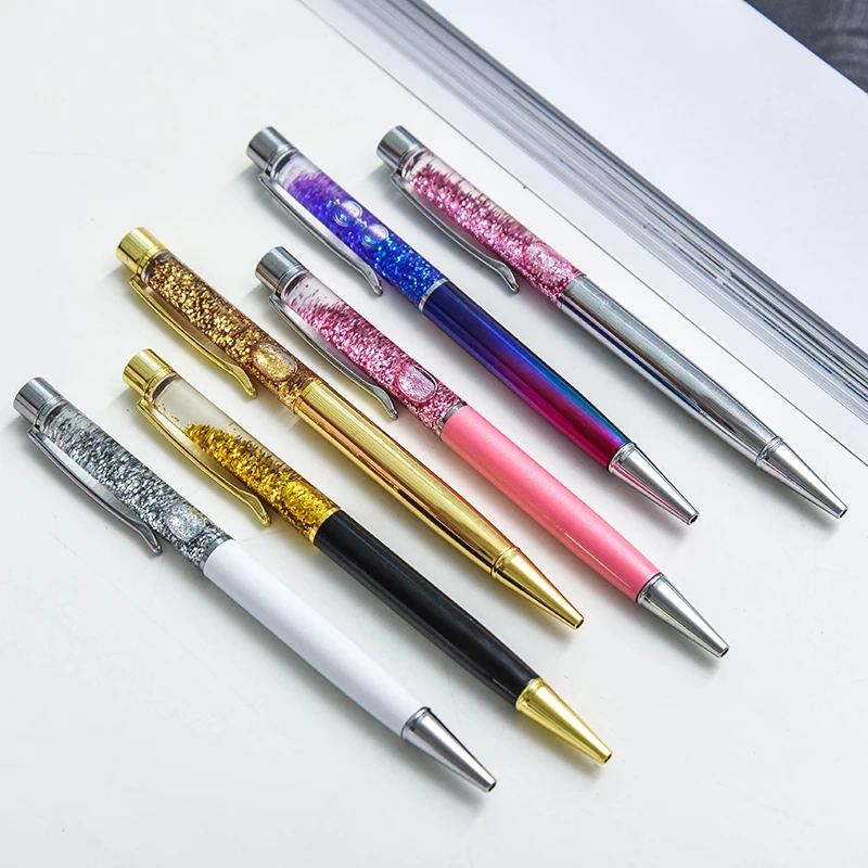 Fashion Creative Design Crystal Gradient Ball Pens Gold Gravel Ballpoint Pens Office Stationery Gifts for Friends Learn Supplies
Fashion Creative Design Crystal Gradient Ball Pens Gold Gravel Ballpoint Pens Office Stationery Gifts for Friends Learn Supplies