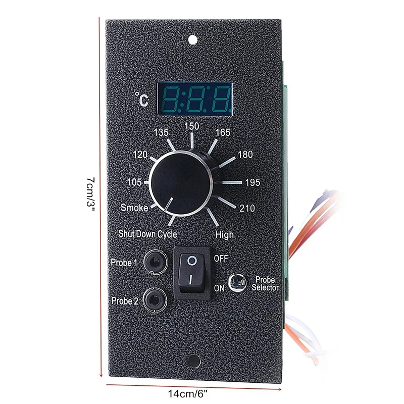 Digital Thermostat Upgrade Controller Board Replacement for Traeger Pellet Grill
Digital Thermostat Upgrade Controller Board Replacement for Traeger Pellet Grill