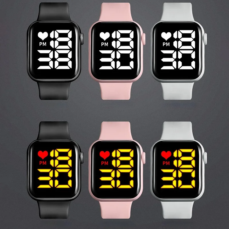 Digital Watch Couple Watch Sports Lover Wristwatches LED Digital Watch for Men Women Luxury Electronic Waterproof Clock for Kid
Digital Watch Couple Watch Sports Lover Wristwatches LED Digital Watch for Men Women Luxury Electronic Waterproof Clock for Kid