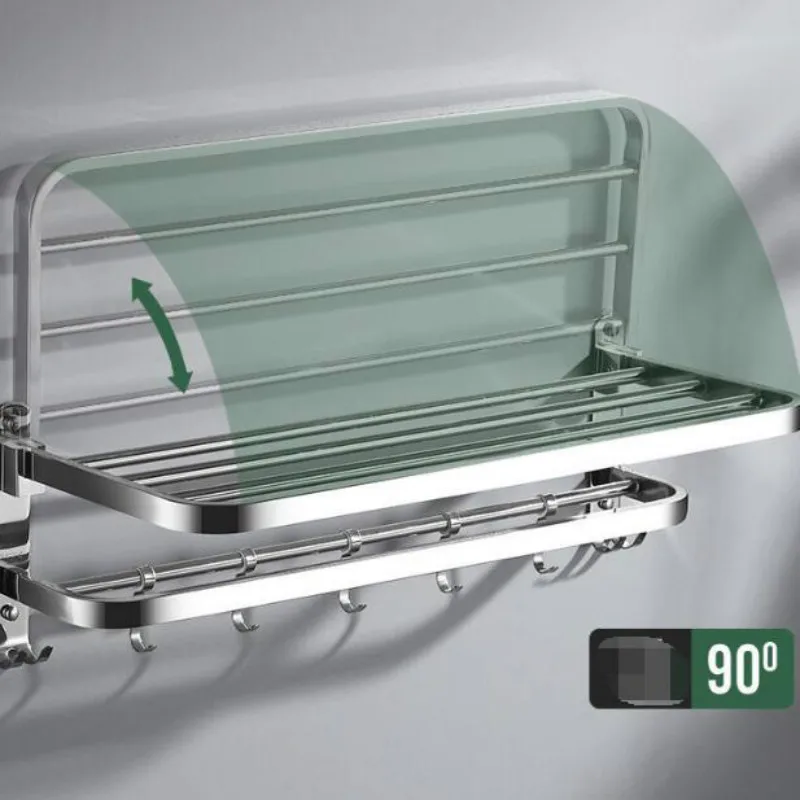 Punch-free Seamless Towel Rack Bathroom Stainless Steel Storage Towel Rack Bathroom Hanging Shelf Toilet Rack Wall-mounted G8122
Punch-free Seamless Towel Rack Bathroom Stainless Steel Storage Towel Rack Bathroom Hanging Shelf Toilet Rack Wall-mounted G8122