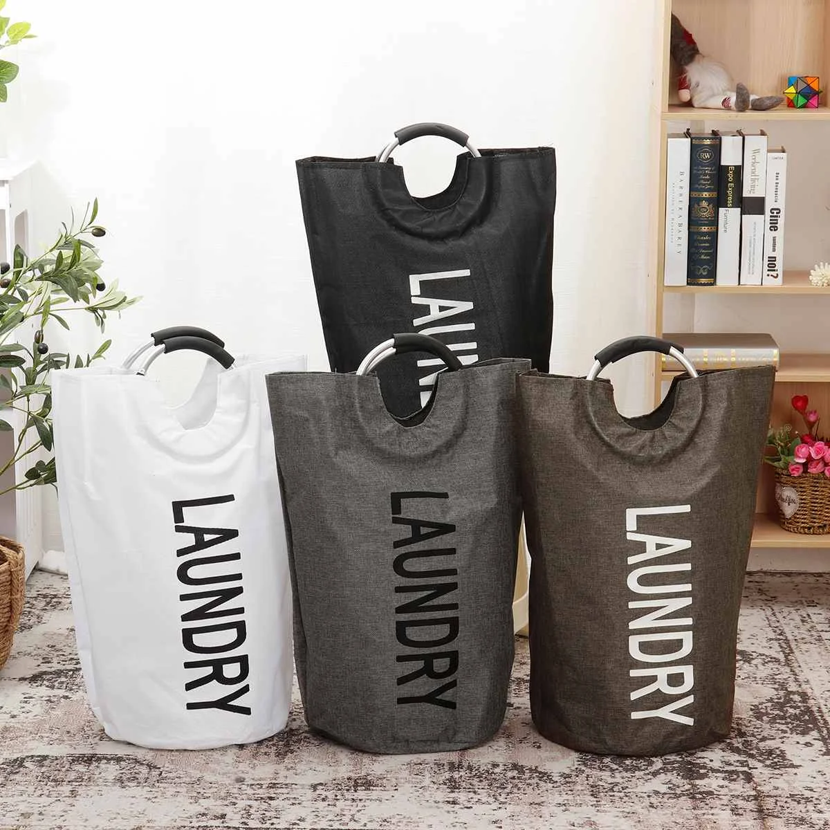 Foldable Laundry Hamper Large Dirty Sorter Oxford Cloth Laundry Basket Bag Portable Dirty Clothes Bag Organizer with Handle
Foldable Laundry Hamper Large Dirty Sorter Oxford Cloth Laundry Basket Bag Portable Dirty Clothes Bag Organizer with Handle