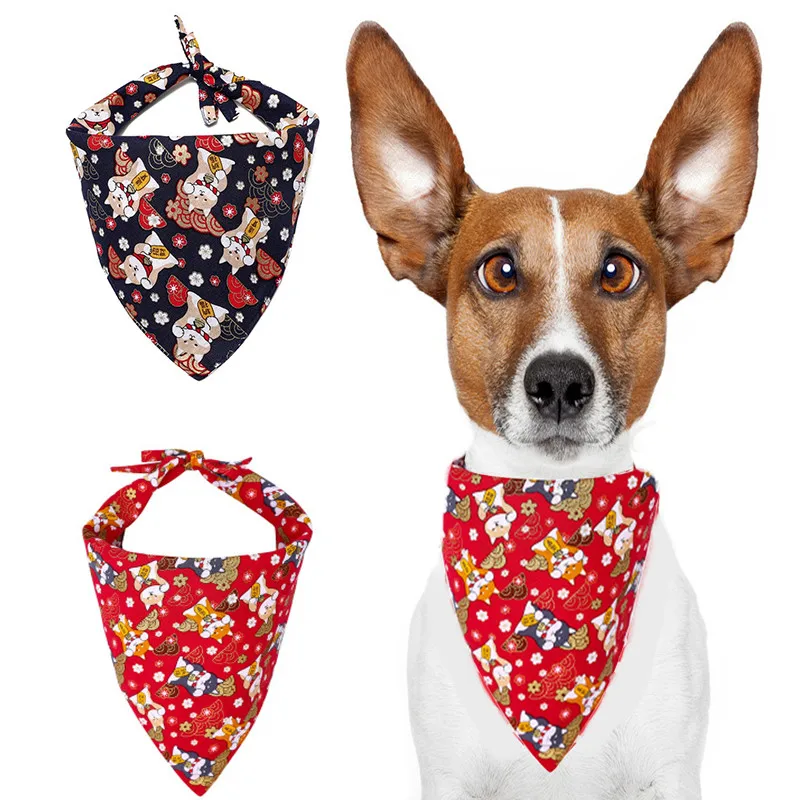 Cat Dog Bandana Pet Dog Printed Scarf Collar Adjustable Pet Neckerchief Scarf Waterproof Saliva Towel For Small Medium Large Dog
Cat Dog Bandana Pet Dog Printed Scarf Collar Adjustable Pet Neckerchief Scarf Waterproof Saliva Towel For Small Medium Large Dog