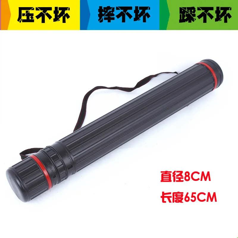 1Pc Retractable Drawing Picture Storage Tube Boxes Poster Scroll Arrows Quiver Art Supplies For Aartist Portable | Канцтовары для