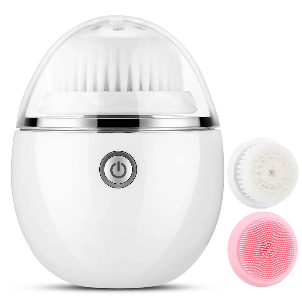 2 in 1 Facial Cleansing Brush Sonic Electric Face Cleanser Waterproof Soft Deep Pore Massage Wireless USB Recharging Face Brush
2 in 1 Facial Cleansing Brush Sonic Electric Face Cleanser Waterproof Soft Deep Pore Massage Wireless USB Recharging Face Brush