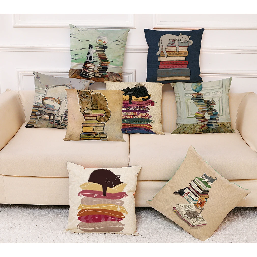 Carton Pet Pillow Cover Home Decoration Throw Pillow Cover Christmas Pillow Farmhouse Decor Cotton Linen Sofa Cushion Cover 
Carton Pet Pillow Cover Home Decoration Throw Pillow Cover Christmas Pillow Farmhouse Decor Cotton Linen Sofa Cushion Cover