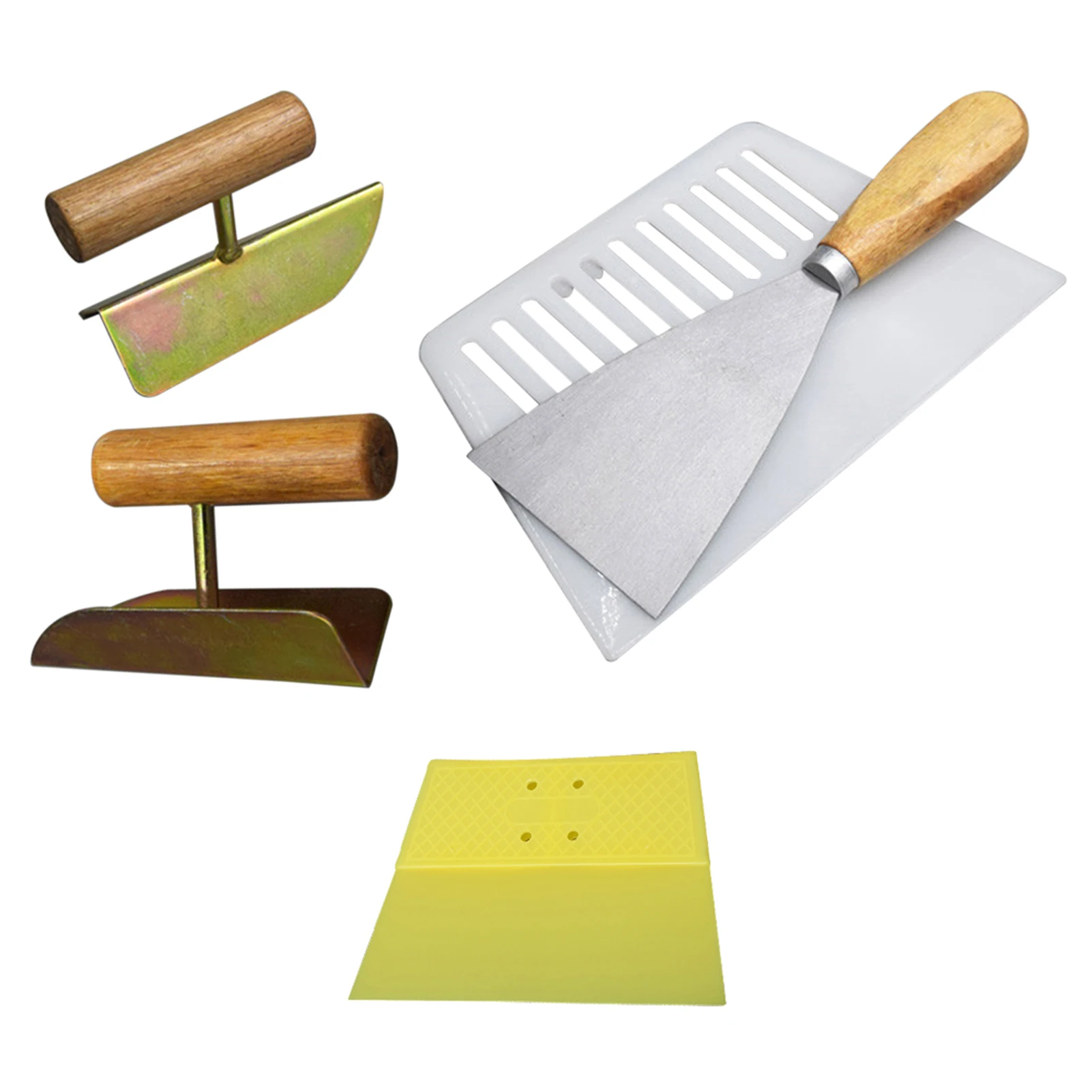 5pcs Paint Scraper Set DIY Beginners Ergonomic Durable Iron Blade Home Portable Practical Hand Tools With Handle Professionals
5pcs Paint Scraper Set DIY Beginners Ergonomic Durable Iron Blade Home Portable Practical Hand Tools With Handle Professionals