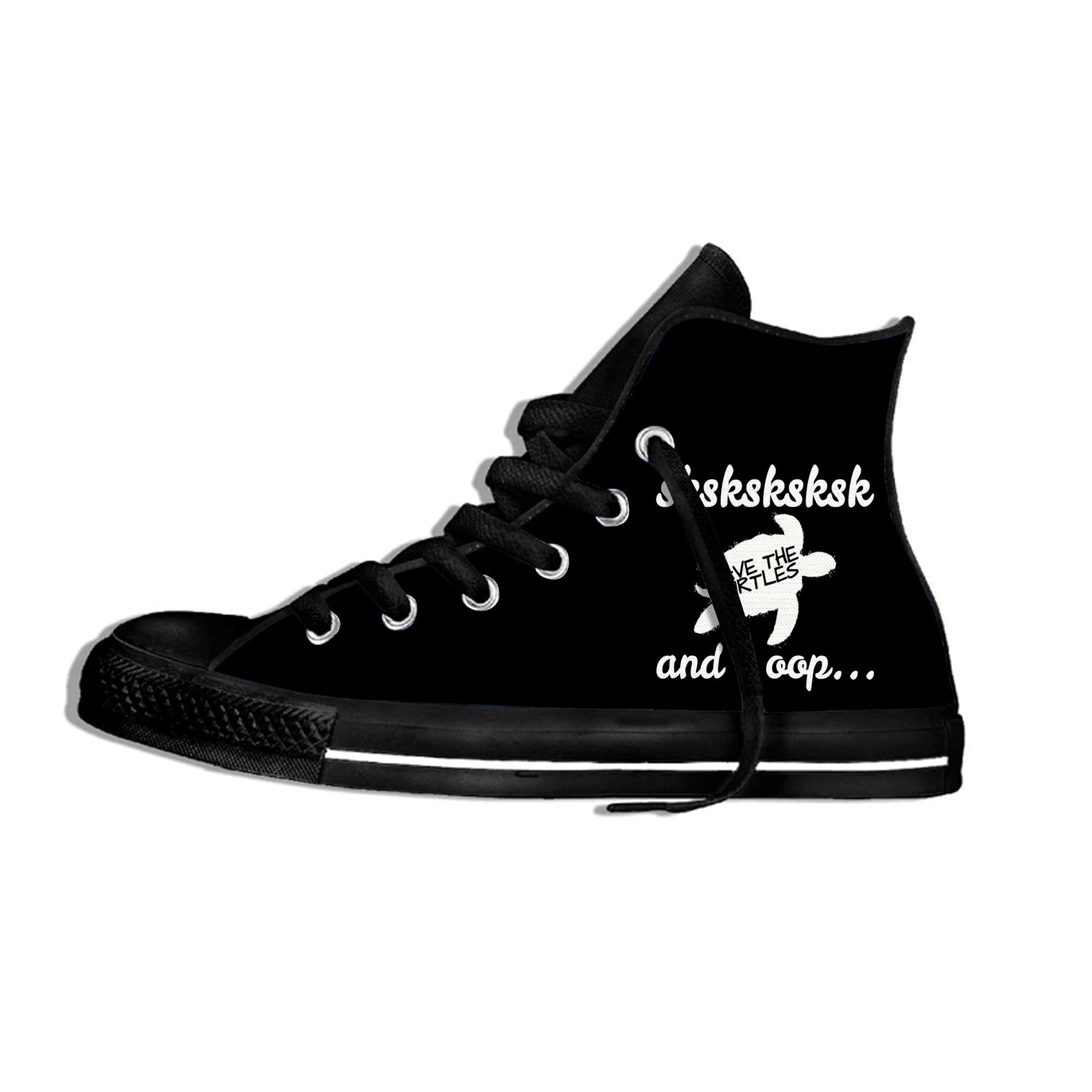 SKSKSK And I Oop sea turtle Novelty Design Fashion Lightweight High Top Canvas Shoes Men Women Casual Breathable Sneakers 
SKSKSK And I Oop sea turtle Novelty Design Fashion Lightweight High Top Canvas Shoes Men Women Casual Breathable Sneakers