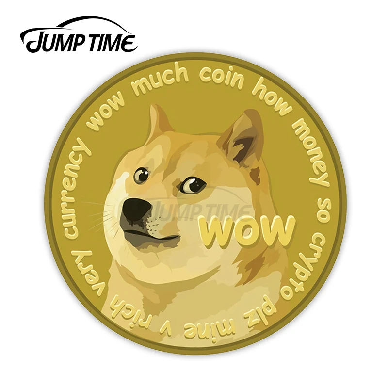 JumpTime 13 x 13cm Doge Coin Trunk Decal Scratch-Proof Refrigerator Car Stickers VAN Windows Cartoon Vinyl Car Wrap
JumpTime 13 x 13cm Doge Coin Trunk Decal Scratch-Proof Refrigerator Car Stickers VAN Windows Cartoon Vinyl Car Wrap
