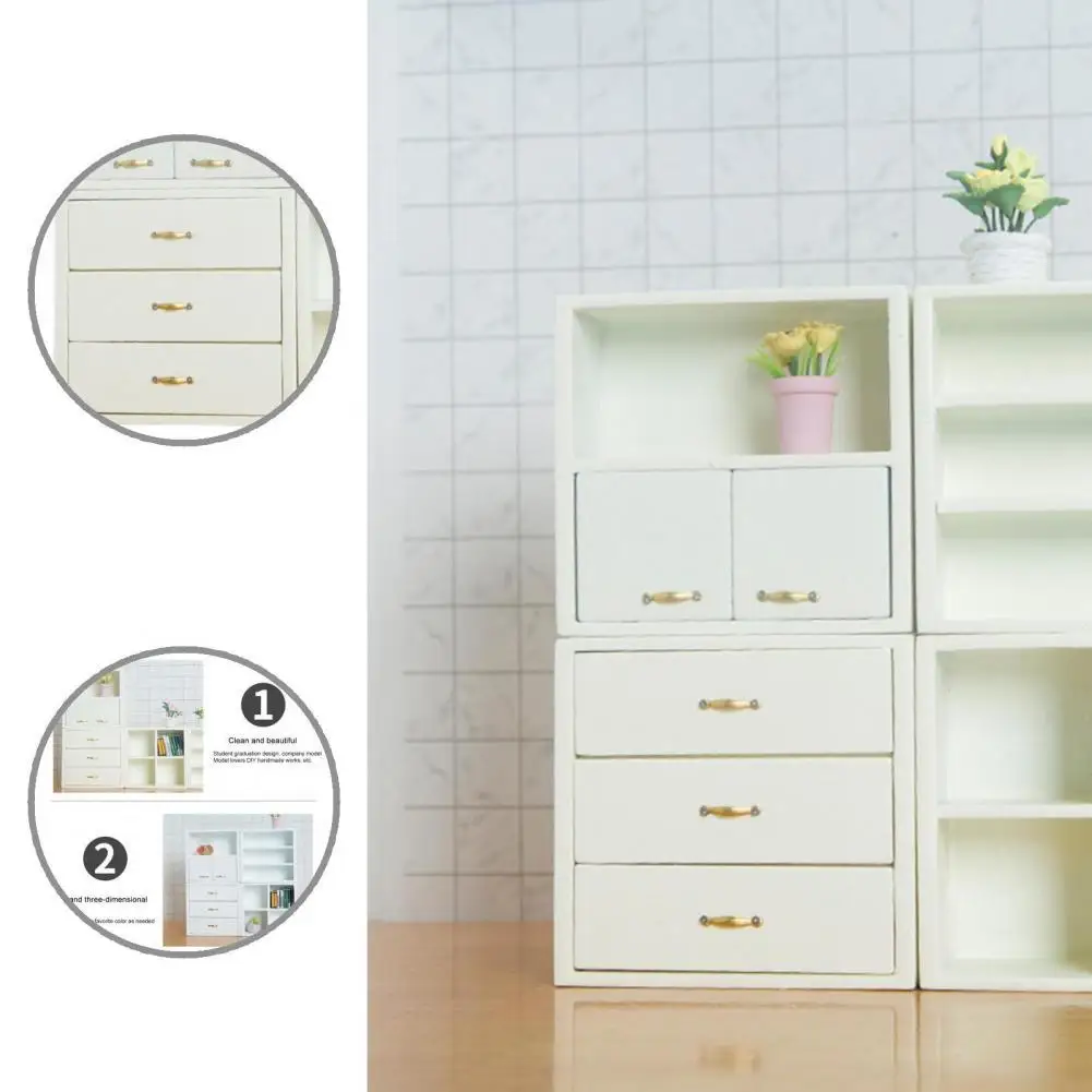 Realistic Solid Color Miniature Mini Furniture Combination Cabinet for Graduation Design
Realistic Solid Color Miniature Mini Furniture Combination Cabinet for Graduation Design