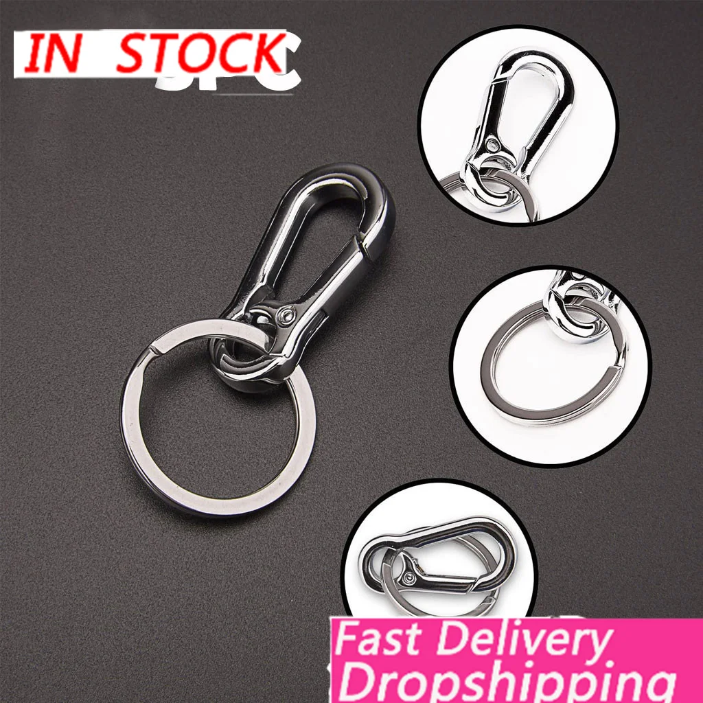 3-Pack Metal Carabiner Clip Keyring Keychain Keyring Holder for Car / Key Finder with D-Ring Para cord Buckles Clasps Keychain
3-Pack Metal Carabiner Clip Keyring Keychain Keyring Holder for Car / Key Finder with D-Ring Para cord Buckles Clasps Keychain