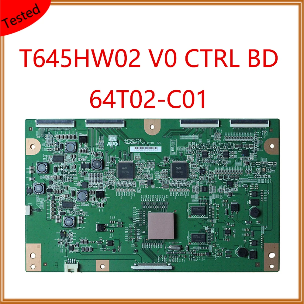 T645HW02 V0 CTRL BD 64T02-C01 64 Inch TV T Con Board Display Equipment Teste De Placa TV Original Tcon Card Plate T-CON Board
T645HW02 V0 CTRL BD 64T02-C01 64 Inch TV T Con Board Display Equipment Teste De Placa TV Original Tcon Card Plate T-CON Board