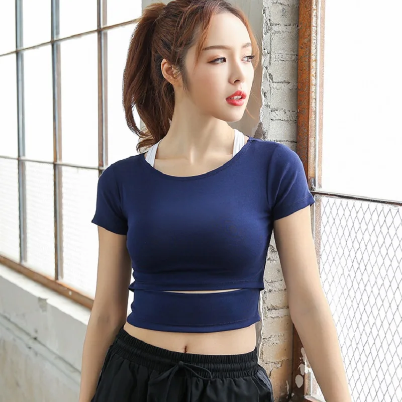 Women Sport Shirt Fitness Gym Women Top Gym T-shirt Yoga Top Seamless Yoga Shirt Short Sleeve Crop Top Elastic Tight Shirt
Women Sport Shirt Fitness Gym Women Top Gym T-shirt Yoga Top Seamless Yoga Shirt Short Sleeve Crop Top Elastic Tight Shirt