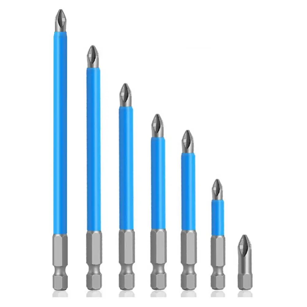 Cross Non-slip Drill Bits Batch Head PH2 Screwdriver Set Strong Magnetic Wind Batch Head Screwdriver Head Bits Holder Hand Tool
Cross Non-slip Drill Bits Batch Head PH2 Screwdriver Set Strong Magnetic Wind Batch Head Screwdriver Head Bits Holder Hand Tool