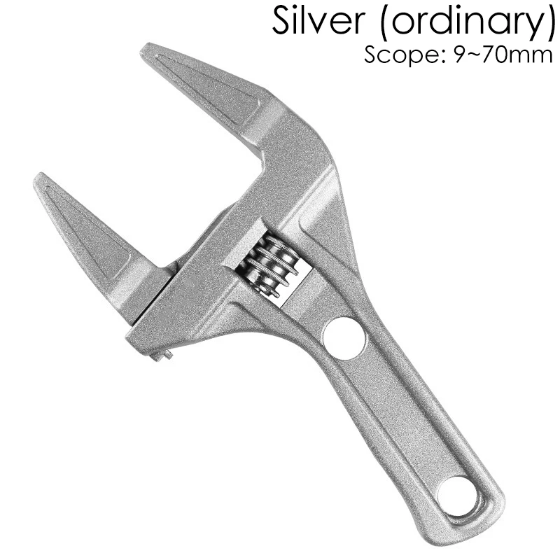 9-70mm Universal Repair Set Bathroom Hand Tools Large Opening Pipe Wrench Nut Key Adjustable Wrench Spanner Repair Set Tools
9-70mm Universal Repair Set Bathroom Hand Tools Large Opening Pipe Wrench Nut Key Adjustable Wrench Spanner Repair Set Tools
