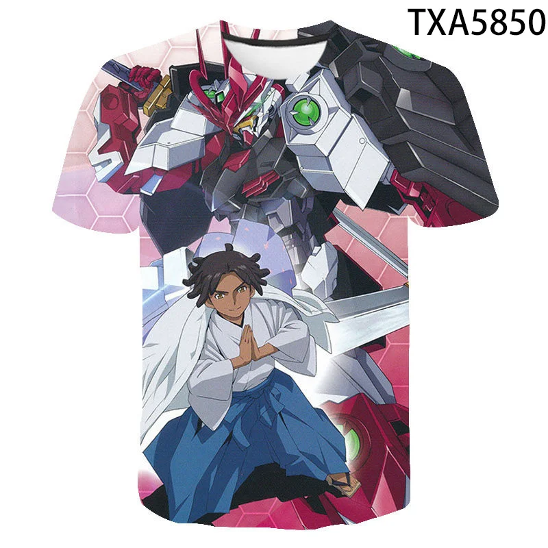 2021 Summer Children's Clothes Kawaii 3D Printing Anime GUNDAM Cartoon Pattern Casual Short Sleeve Men's T-shirt Top
2021 Summer Children's Clothes Kawaii 3D Printing Anime GUNDAM Cartoon Pattern Casual Short Sleeve Men's T-shirt Top