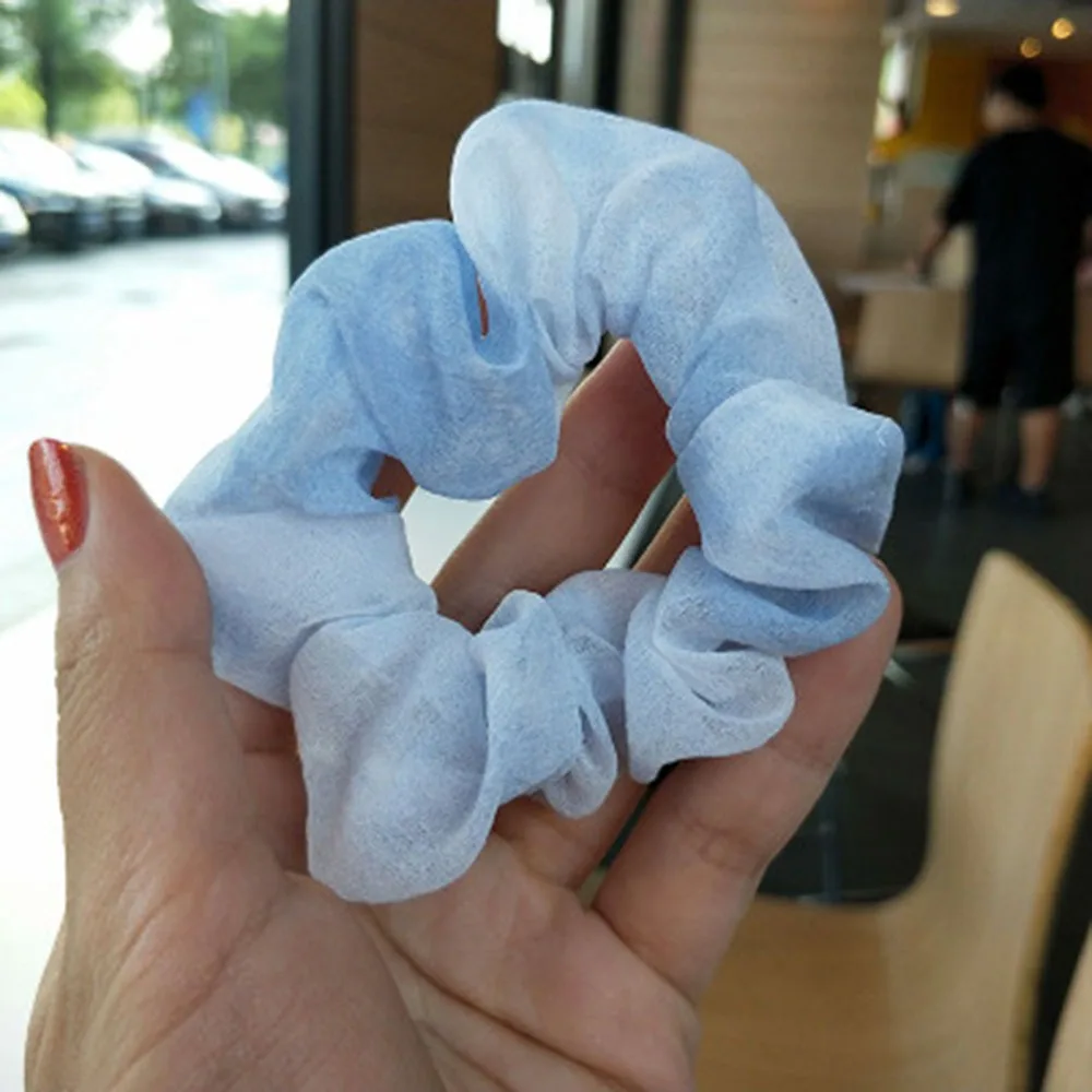 Women Gradient Color Elastic Hair Bands Korean Sweet Simple 6 Colors Sports Dance Scrunchies
Women Gradient Color Elastic Hair Bands Korean Sweet Simple 6 Colors Sports Dance Scrunchies