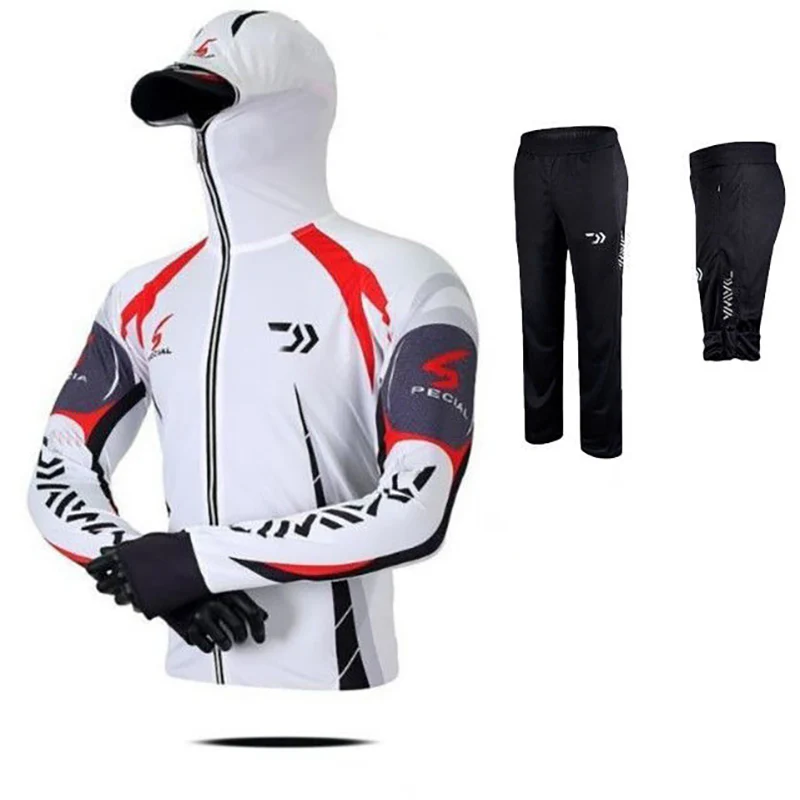 Outdoor Fishing Clothes Ice Silk Breathable Quick-drying Summer Long-sleeved Hooded Fishing Pants Men's Suit Fishing Equipment
Outdoor Fishing Clothes Ice Silk Breathable Quick-drying Summer Long-sleeved Hooded Fishing Pants Men's Suit Fishing Equipment