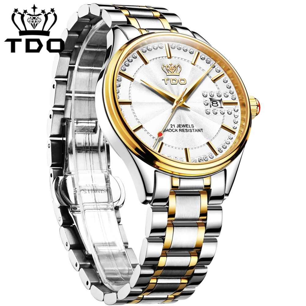 TDO Mens Watches Top Brand Luxury Japan NH35 Mechanical Movement Sapphire Business Automatic Men Wristwatch best gift for man
TDO Mens Watches Top Brand Luxury Japan NH35 Mechanical Movement Sapphire Business Automatic Men Wristwatch best gift for man