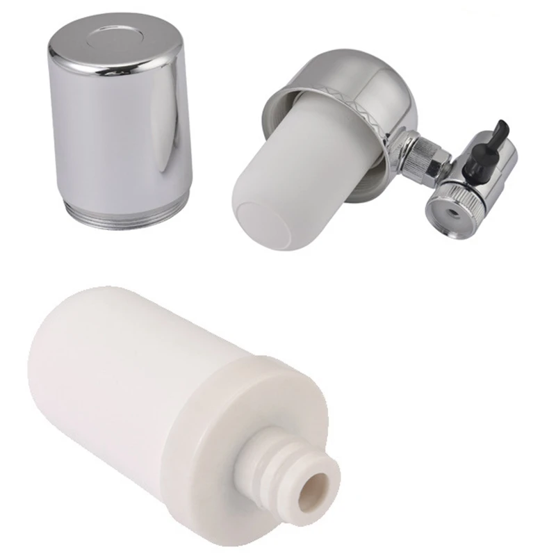 2Pcs Kitchen Tap Faucet Can Be Rotated 360 Degree Washable Ceramic Filter Water Filter Water Purifier Replacement Filter 
2Pcs Kitchen Tap Faucet Can Be Rotated 360 Degree Washable Ceramic Filter Water Filter Water Purifier Replacement Filter