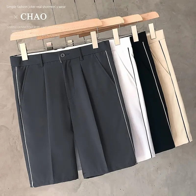 Best Seller Mens Shorts Ankle Length Korean Fashion Comfortable Thin All-match Leisure Male Five-point Pants Suit Shorts
Best Seller Mens Shorts Ankle Length Korean Fashion Comfortable Thin All-match Leisure Male Five-point Pants Suit Shorts