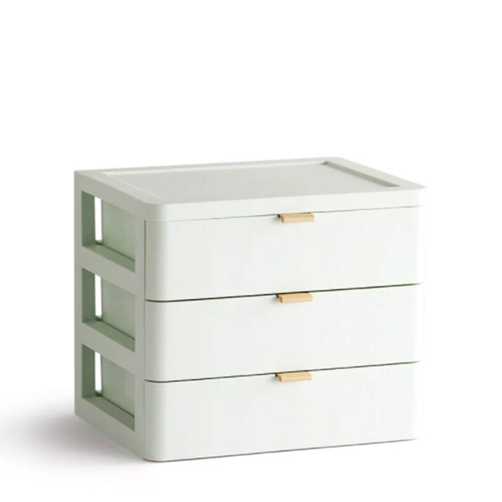 3-layer Drawer Makeup Organizer Box Desk Storage Box Plastic Document Sundries Holder Cosmetic Storage Organizer Desktop
3-layer Drawer Makeup Organizer Box Desk Storage Box Plastic Document Sundries Holder Cosmetic Storage Organizer Desktop