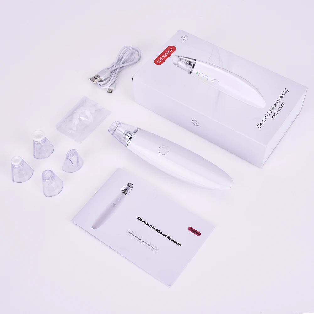 Electric Blackhead Remover Pore Vacuum Suction Cleaner Acne Pimple Extractor Beauty Instrument Facial Beauty Care SPA Tool Skin 
Electric Blackhead Remover Pore Vacuum Suction Cleaner Acne Pimple Extractor Beauty Instrument Facial Beauty Care SPA Tool Skin