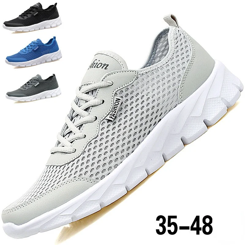 Men's Knit Mesh Breathable Sneakers Shoes Comfortable Lightweight Walking Vulcanize Anti-slip Lace Up Footwear Zapatillas Hombre
Men's Knit Mesh Breathable Sneakers Shoes Comfortable Lightweight Walking Vulcanize Anti-slip Lace Up Footwear Zapatillas Hombre