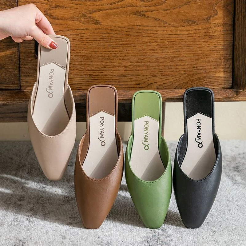 Korean Fashion Slippers Women Summer Wear Baotou Net Red All-match Single Shoes Comfortable Non-slip For Girl
Korean Fashion Slippers Women Summer Wear Baotou Net Red All-match Single Shoes Comfortable Non-slip For Girl