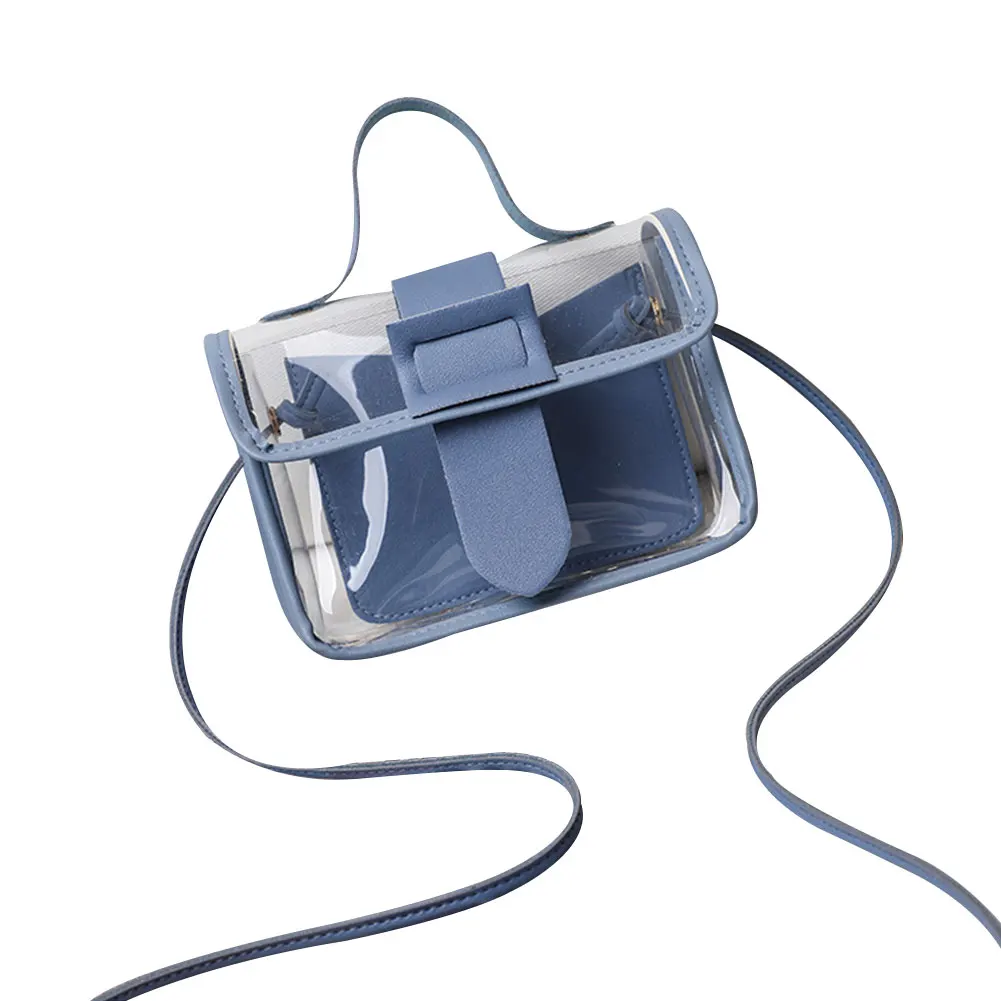 Transparent Handbag Women Shoulder Bag Sweet Casual PU Leather Messenger Small Crossbody Adjustable Strap Portable Clutches
Transparent Handbag Women Shoulder Bag Sweet Casual PU Leather Messenger Small Crossbody Adjustable Strap Portable Clutches