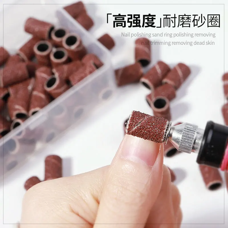 75/100/210Pcs Set Nail Sanding Ring Grinding Head Polisher Essential Supplies Sand Circle Manicure Tool SANA889
75/100/210Pcs Set Nail Sanding Ring Grinding Head Polisher Essential Supplies Sand Circle Manicure Tool SANA889