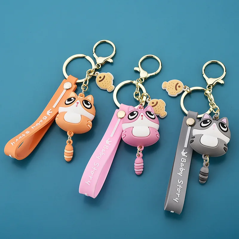 Drop Ship Cute Pet Cat Pendant With Tail Key Ring Cat Key Chain Head Bag Keychains Creative Gift Drop shipping
Drop Ship Cute Pet Cat Pendant With Tail Key Ring Cat Key Chain Head Bag Keychains Creative Gift Drop shipping