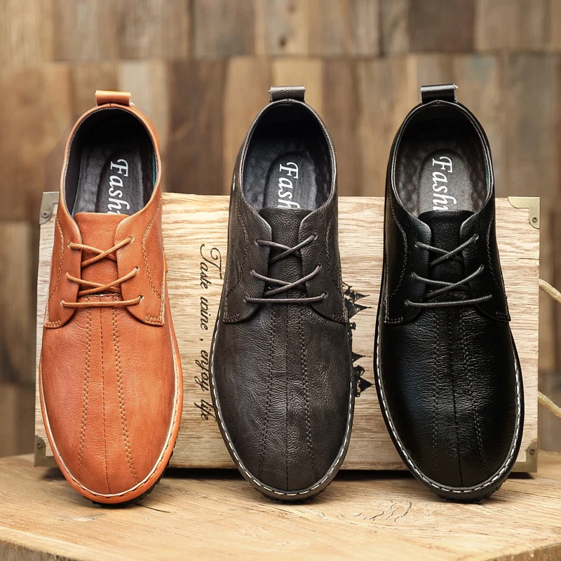 Autumn Men's Shoes Leather Shoes For Men 2020 Casual Sapato Masculino Zapatos Hombre Cuero De Man Mens Formal
Autumn Men's Shoes Leather Shoes For Men 2020 Casual Sapato Masculino Zapatos Hombre Cuero De Man Mens Formal