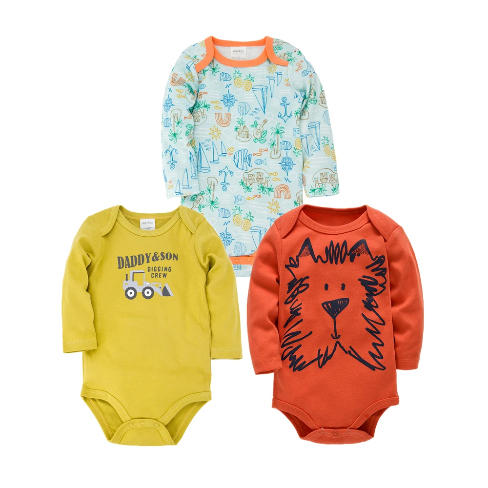 5 шт. детские пижамы для новорожденных девочек пижама Мальчика bebe fille хлопковые