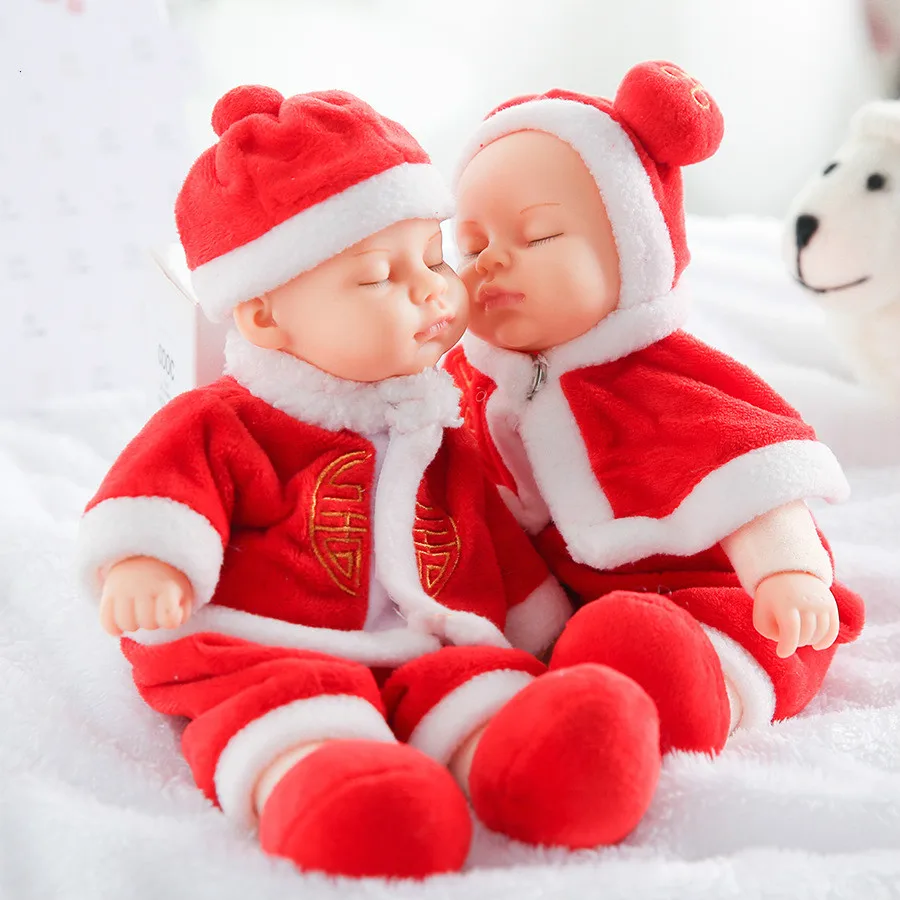 2020 New 23cm Simulation Baby Closed Eyes Doll Rebirth Doll Toy Girl Wedding Christmas Birthday Gift Baby Toy Two Reborn Dolls
2020 New 23cm Simulation Baby Closed Eyes Doll Rebirth Doll Toy Girl Wedding Christmas Birthday Gift Baby Toy Two Reborn Dolls