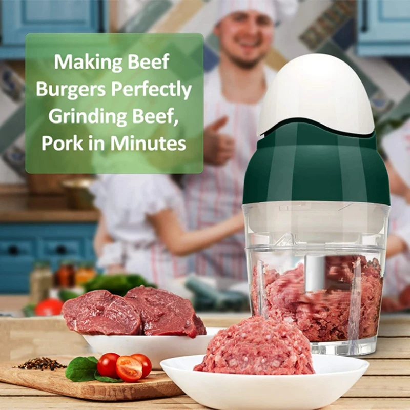 Food Processor,Mini Blender,Chopper, Bowl 2.5 Cup 200 Watt Fast Speed Meat Grinder ,for Meat Garlic Onion Salad(1 PCS)
Food Processor,Mini Blender,Chopper, Bowl 2.5 Cup 200 Watt Fast Speed Meat Grinder ,for Meat Garlic Onion Salad(1 PCS)
